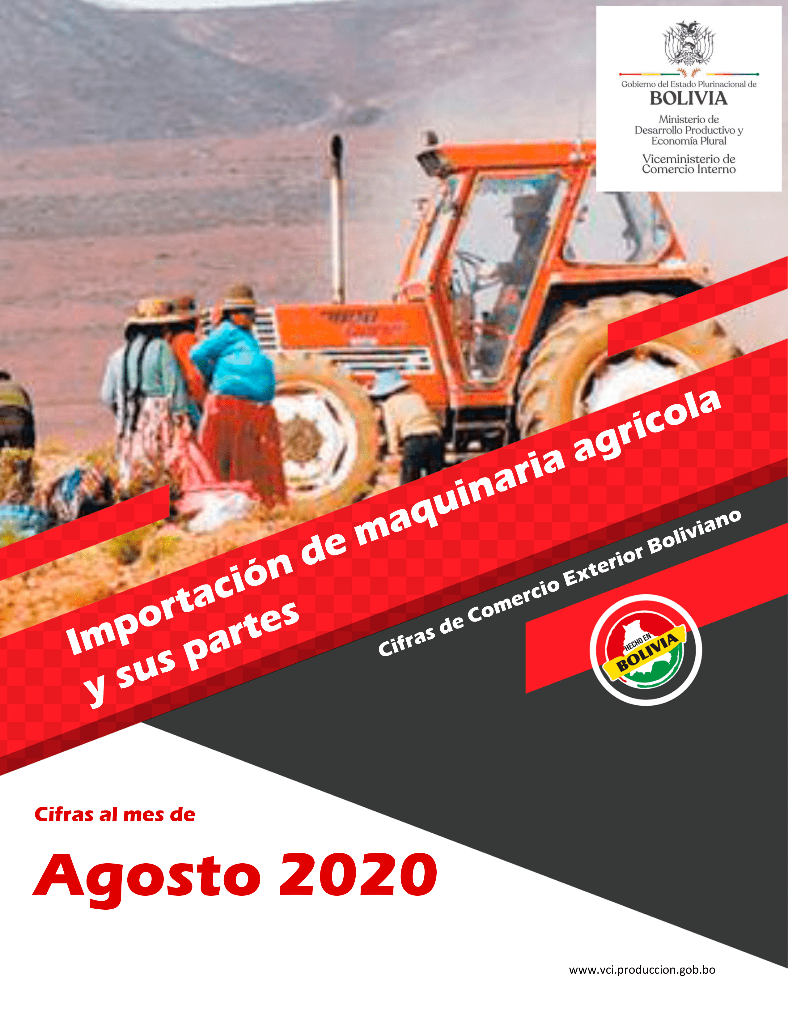 Importaciones de maquinaria agrÃ­cola y sus partes