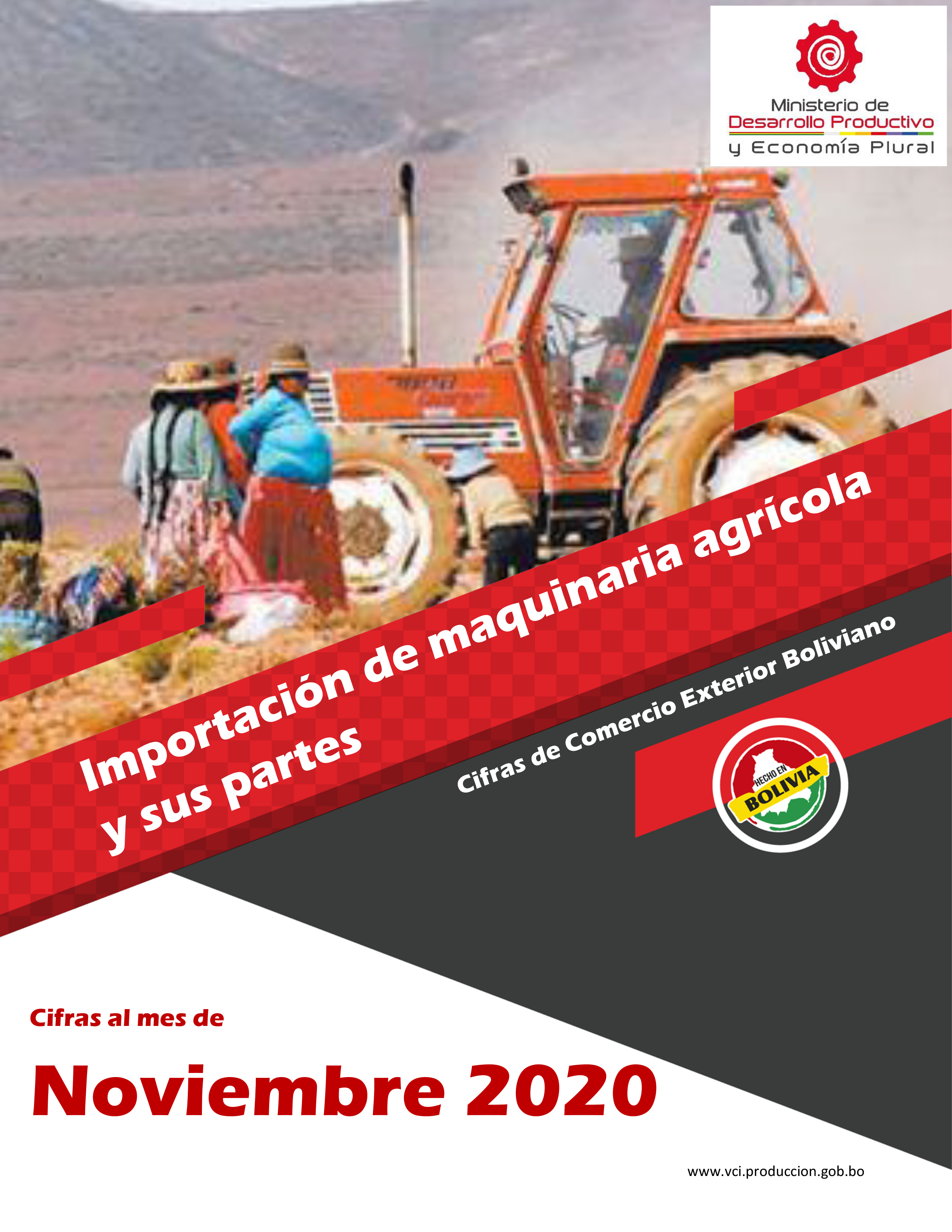 Importaciones de maquinaria agrÃ­cola y sus partes