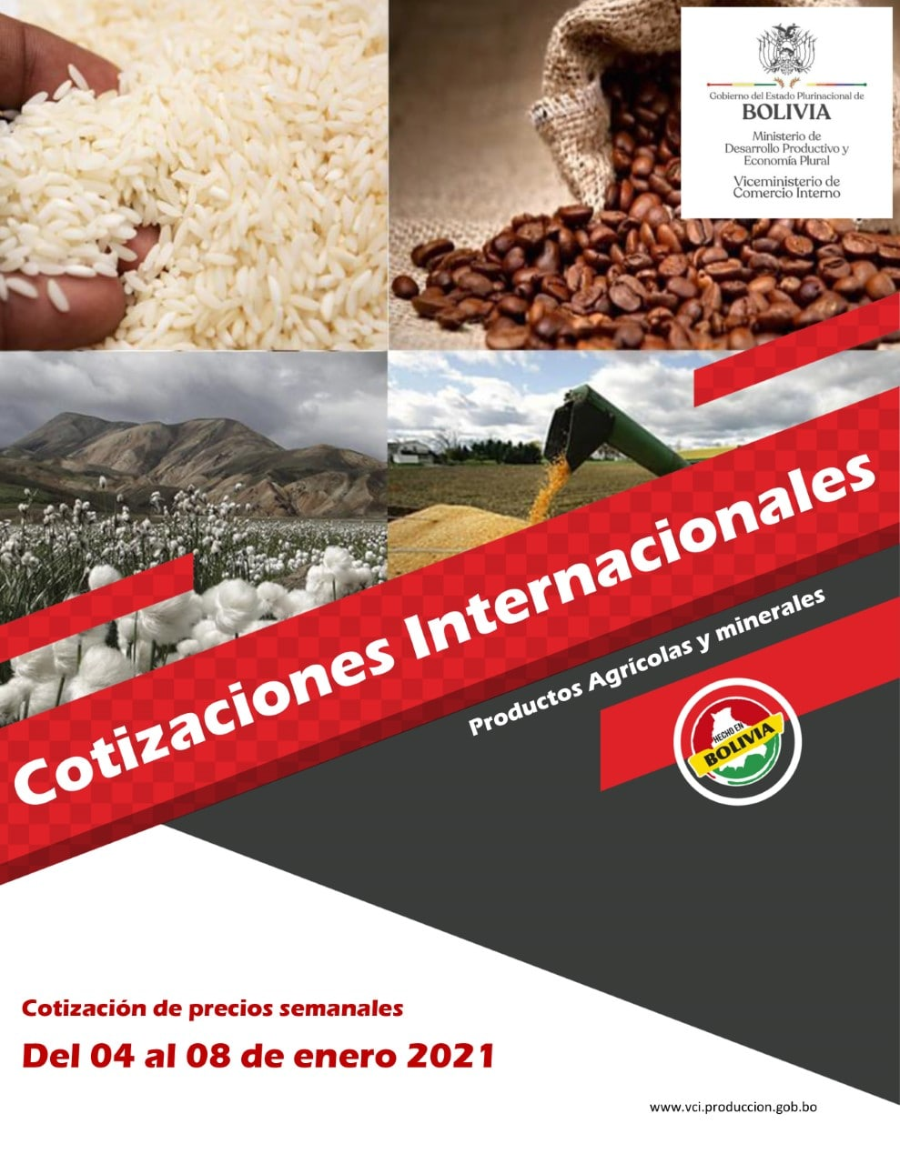 Cotizaciones internacionales